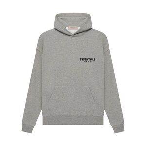 Fear of God Essentials Dark oatmeal Hoodie SS22